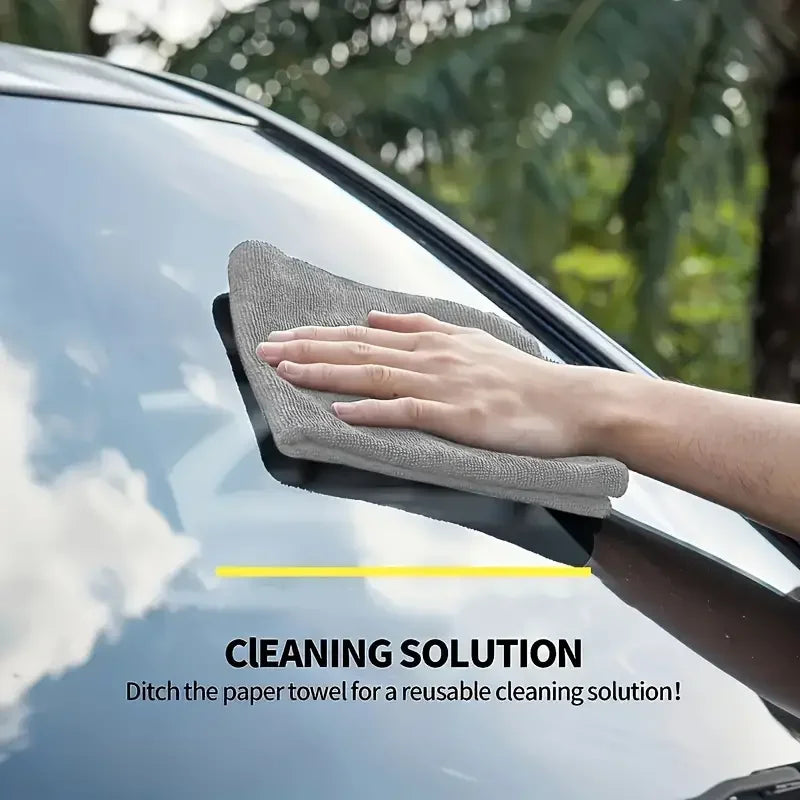 Reusable Microfiber Cleaning Cloths (Lint-Free)