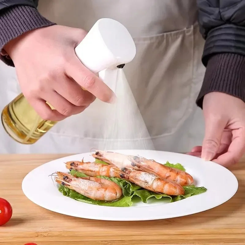Oil Spray Bottle — Fine-Mist Dispenser for Cooking, Salads &amp; BBQ