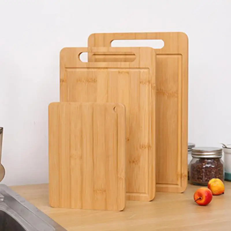 Natural Wooden Chopping & Serving Board (Double-Sided)