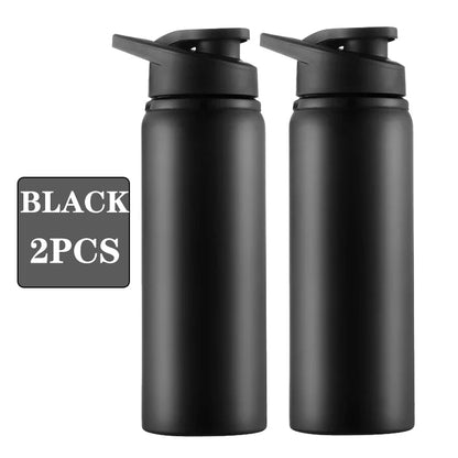 Reusable Aluminium Water Bottle — 600ml, Leak-Proof