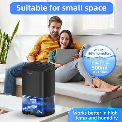 Portable 1L Dehumidifier — Quiet & Energy-Efficient