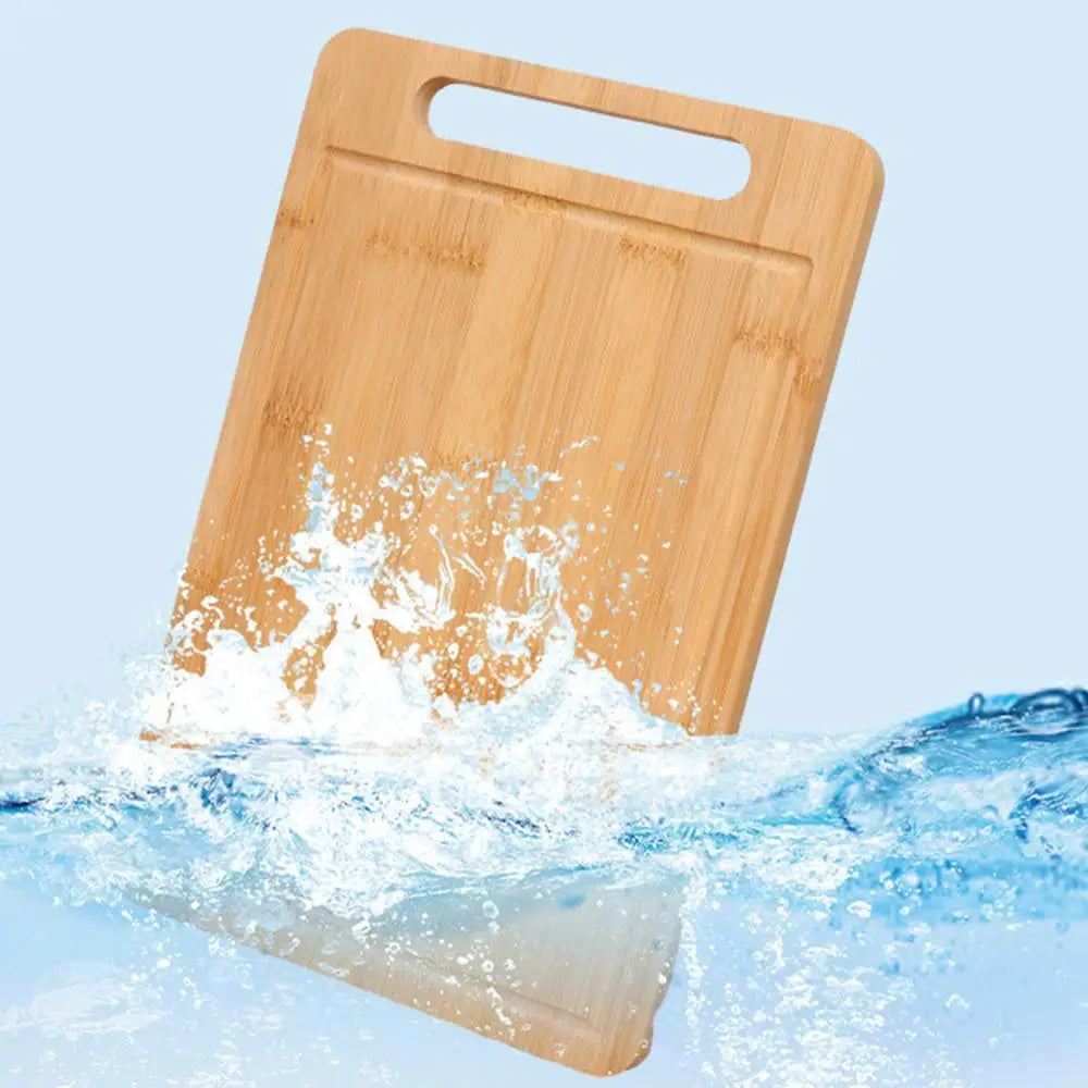 Natural Wooden Chopping & Serving Board (Double-Sided)