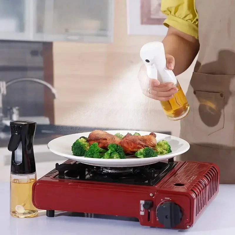 Oil Spray Bottle — Fine-Mist Dispenser for Cooking, Salads &amp; BBQ