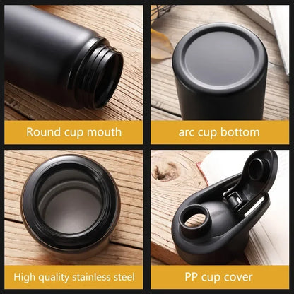 Reusable Aluminium Water Bottle — 600ml, Leak-Proof