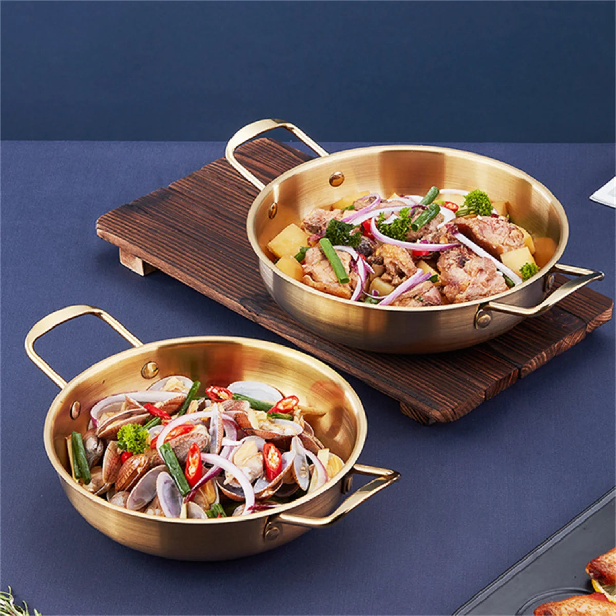 Stainless Steel Saucepan with Handle — Multi-Purpose Cooking Pot