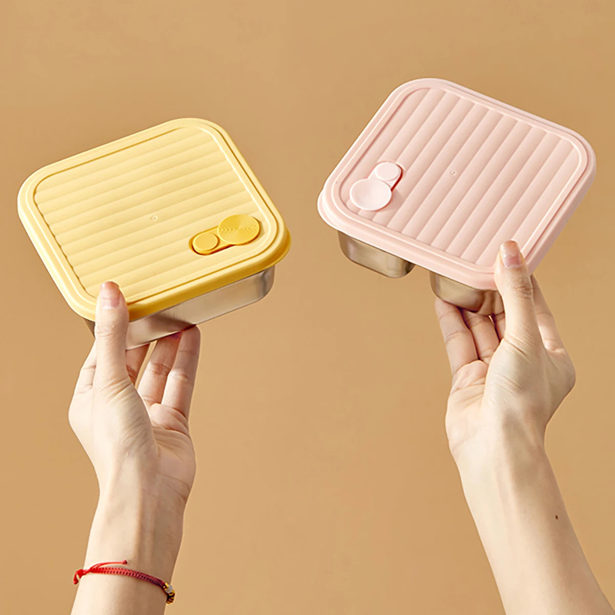 304 Stainless Steel Lunch Box — 600ml & 650ml Bento