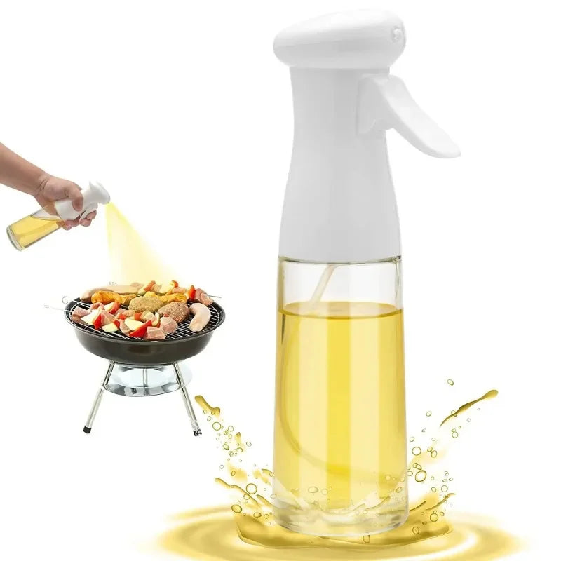 Oil Spray Bottle — Fine-Mist Dispenser for Cooking, Salads &amp; BBQ