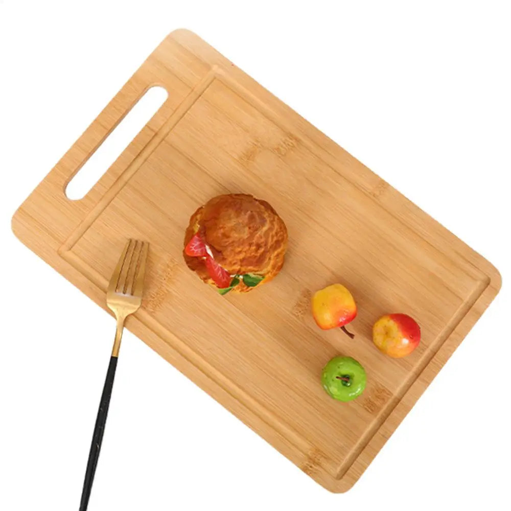Natural Wooden Chopping & Serving Board (Double-Sided)