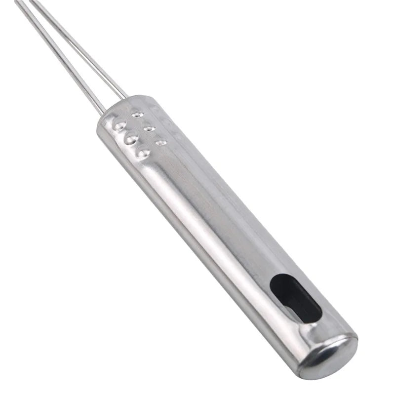 Stainless Steel Skimmer — Fine-Mesh Oil &amp; Food Strainer