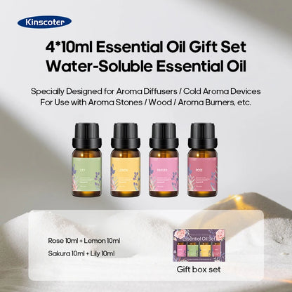 Flame-Effect Aroma Diffuser — 180ml, 7-Colour Light