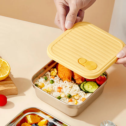304 Stainless Steel Lunch Box — 600ml & 650ml Bento