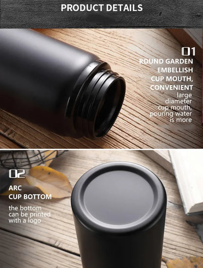Reusable Aluminium Water Bottle — 600ml, Leak-Proof