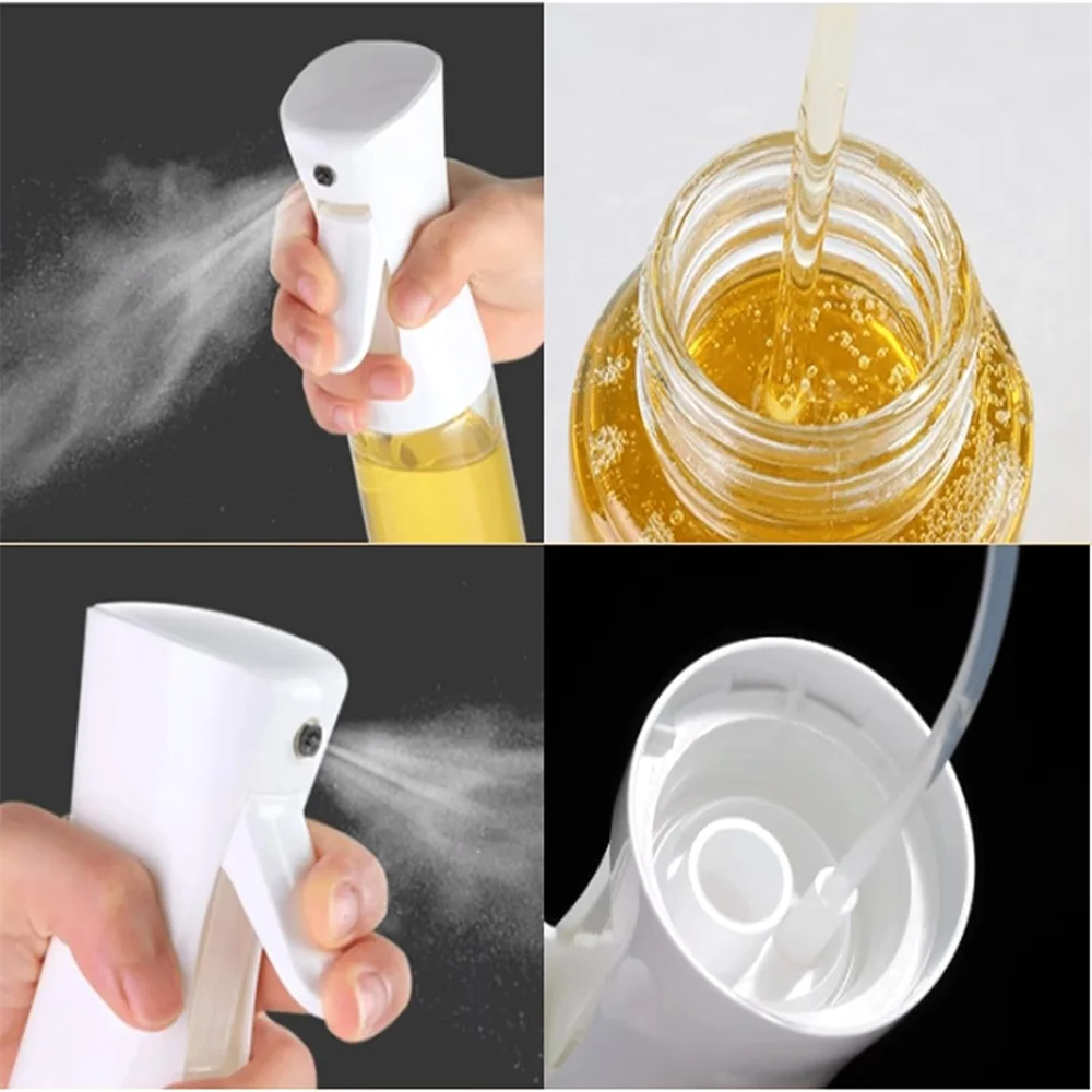 Oil Spray Bottle — Fine-Mist Dispenser for Cooking, Salads &amp; BBQ