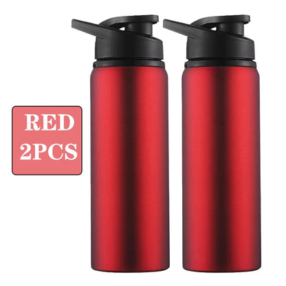 Reusable Aluminium Water Bottle — 600ml, Leak-Proof