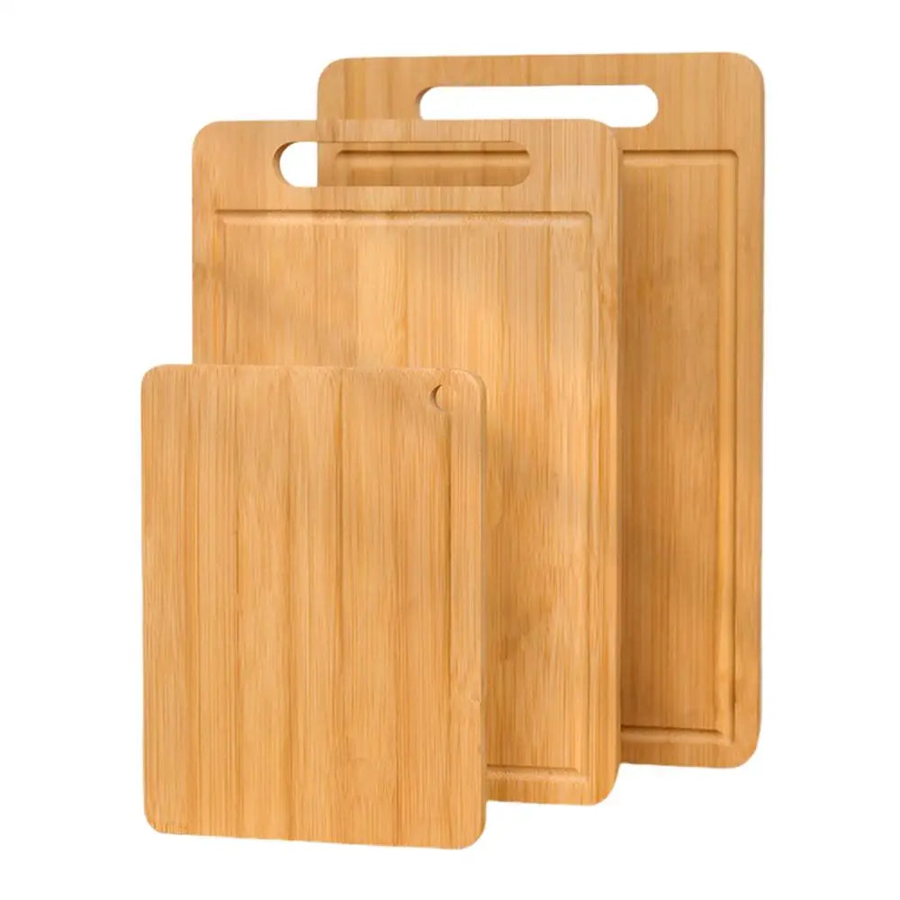 Natural Wooden Chopping & Serving Board (Double-Sided)