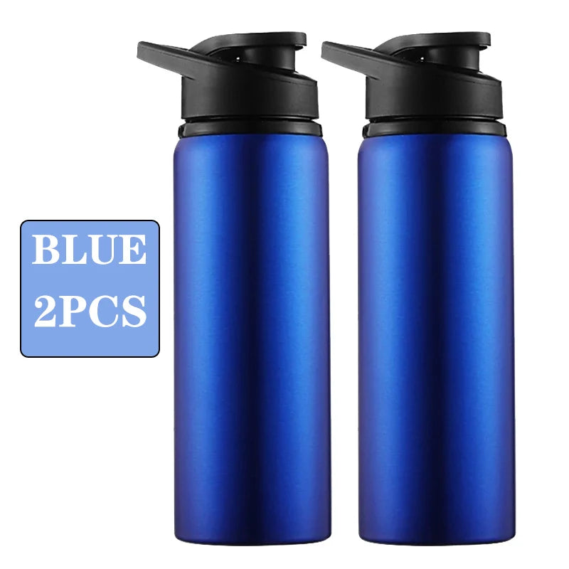 Reusable Aluminium Water Bottle — 600ml, Leak-Proof