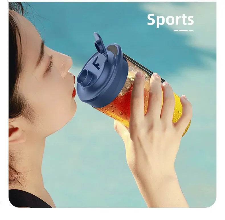 Portable Blender Bottle — USB Rechargeable, 6-Blade Personal Juicer