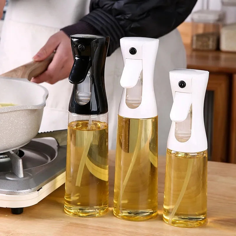 Oil Spray Bottle — Fine-Mist Dispenser for Cooking, Salads &amp; BBQ