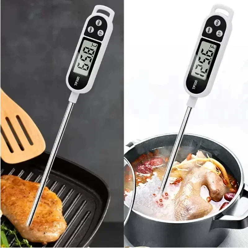 Digital Kitchen Thermometer — Instant-Read Food Probe