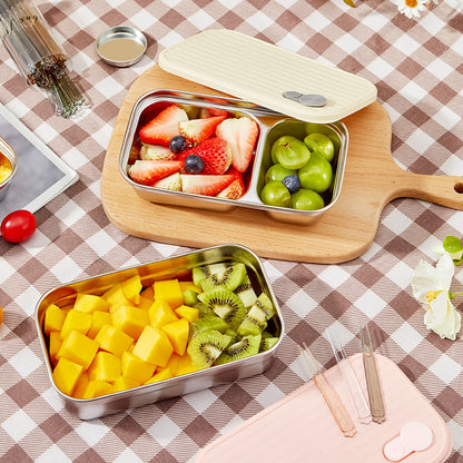 304 Stainless Steel Lunch Box — 600ml & 650ml Bento