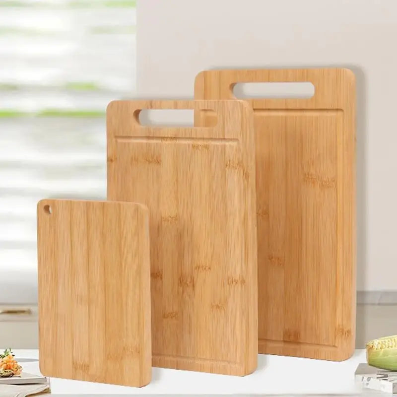Natural Wooden Chopping & Serving Board (Double-Sided)