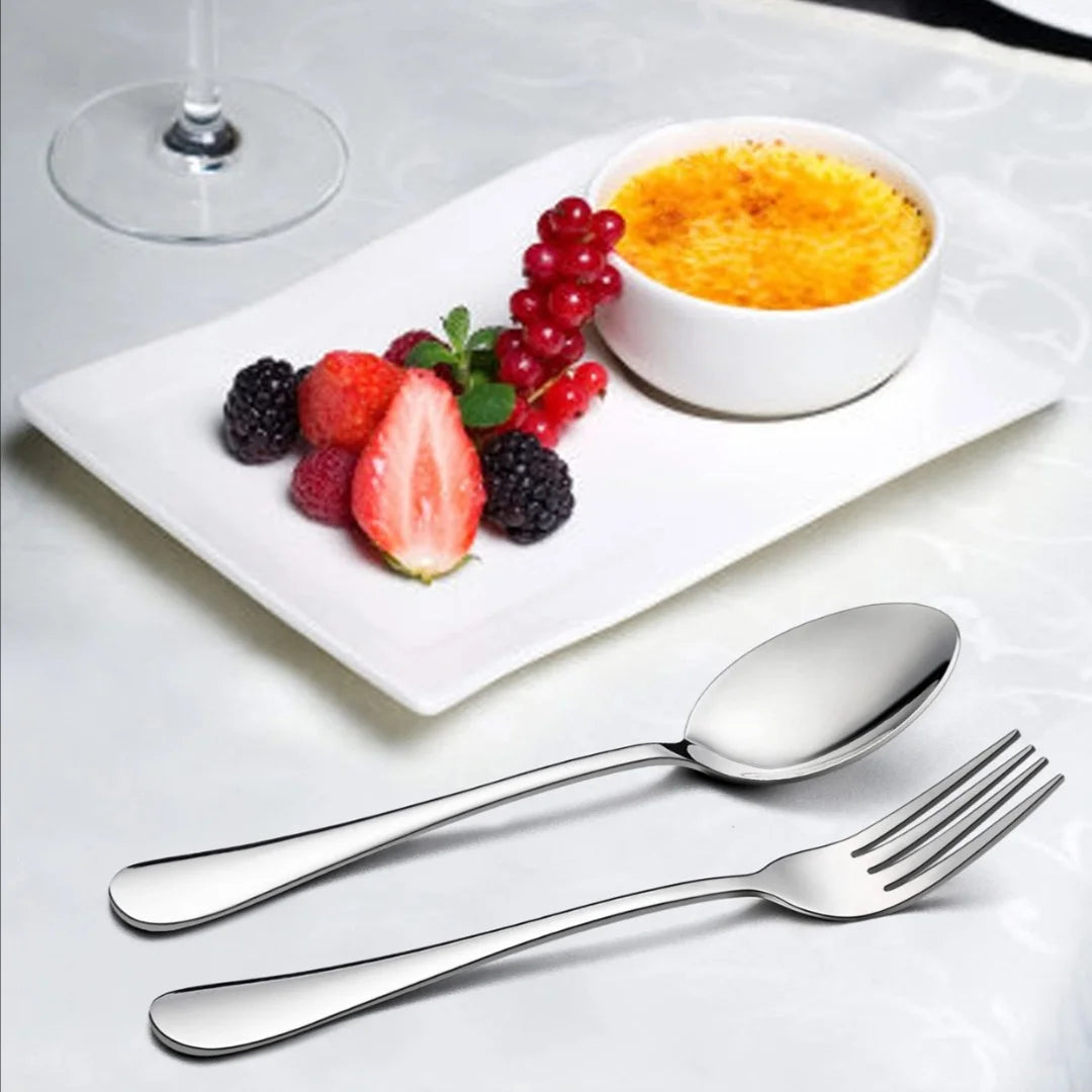 Stainless Steel Cutlery Set — 30 Piece Household Set