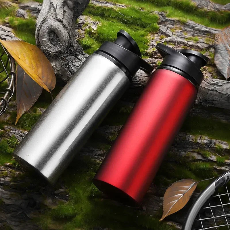 Reusable Aluminium Water Bottle — 600ml, Leak-Proof