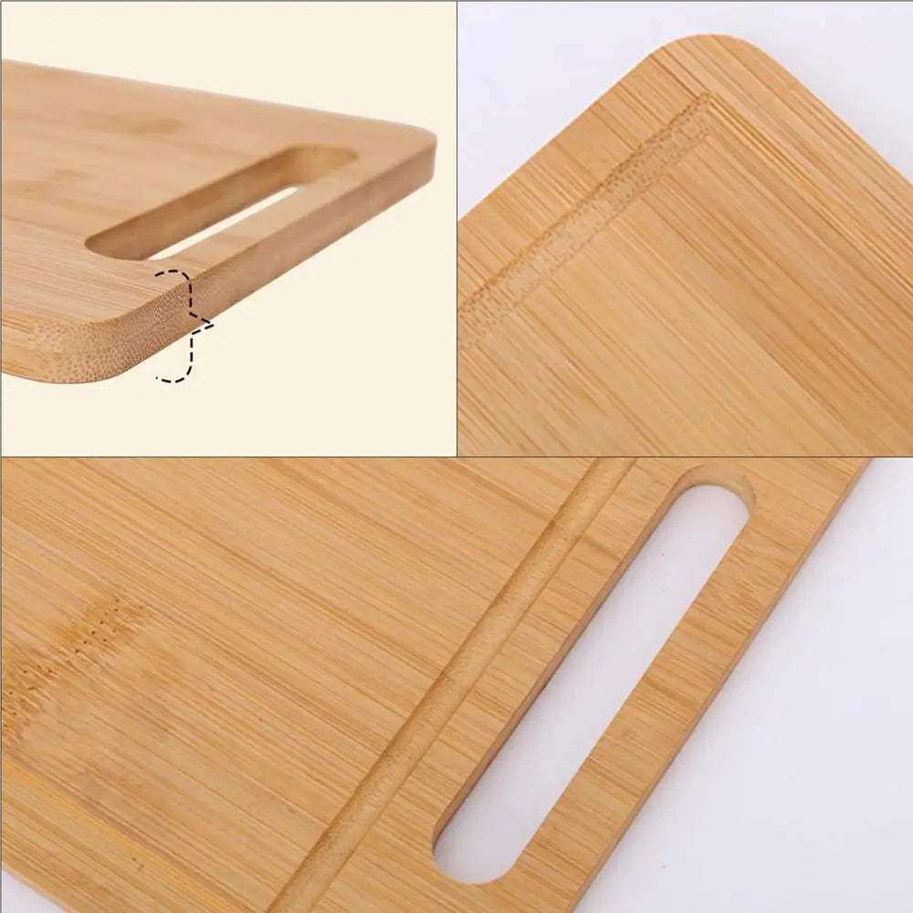 Natural Wooden Chopping & Serving Board (Double-Sided)