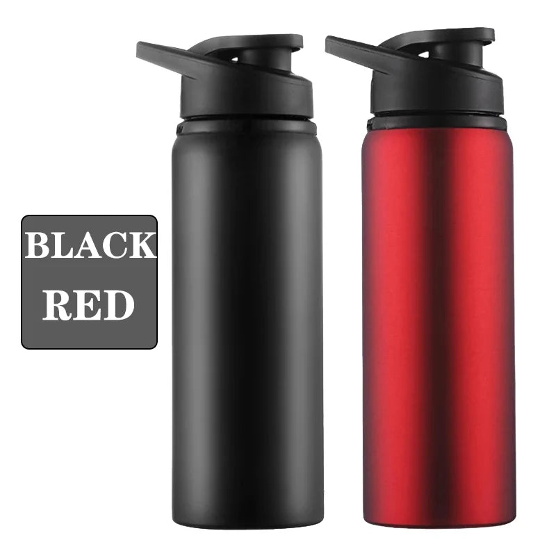 Reusable Aluminium Water Bottle — 600ml, Leak-Proof