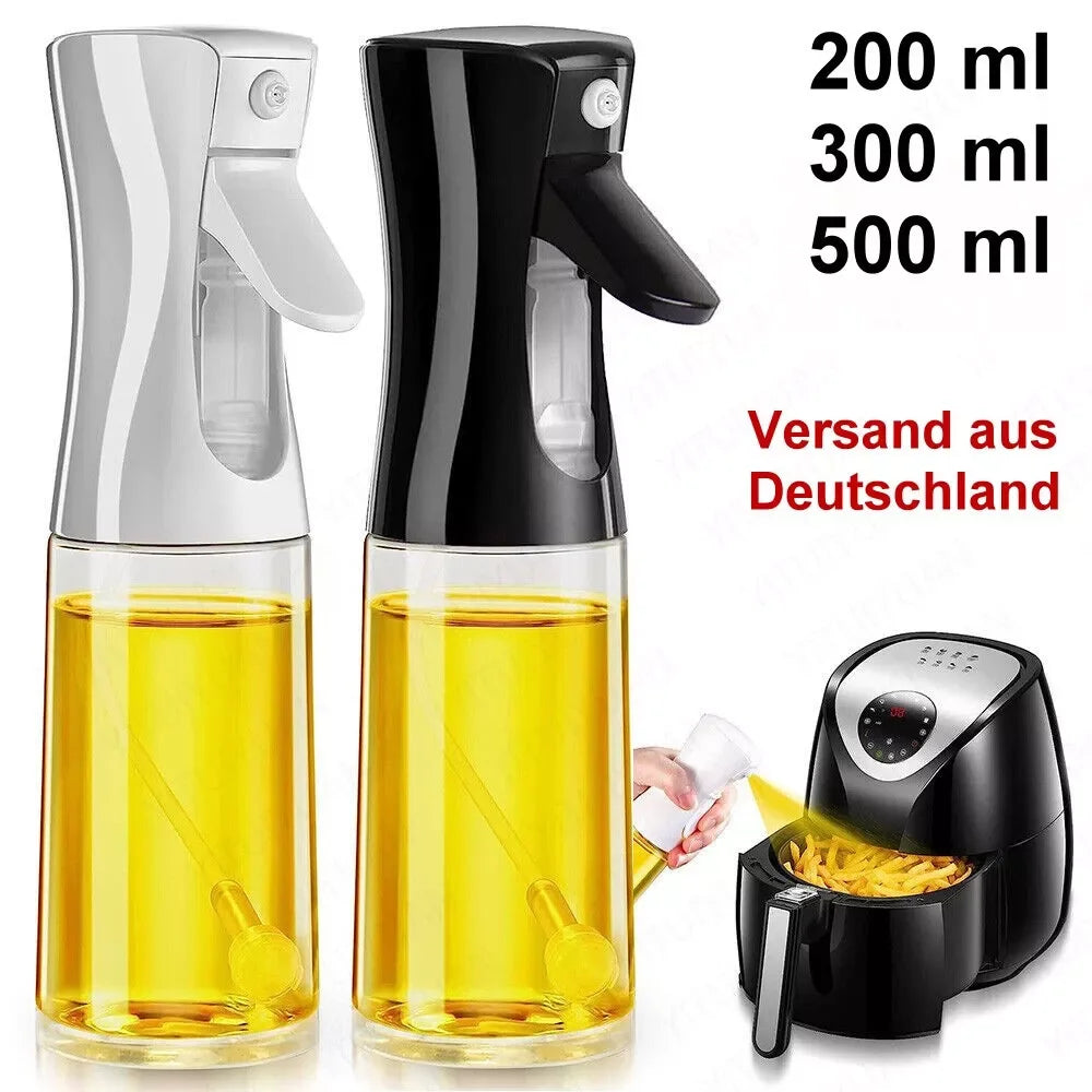 Oil Spray Bottle — Fine-Mist Dispenser for Cooking, Salads &amp; BBQ