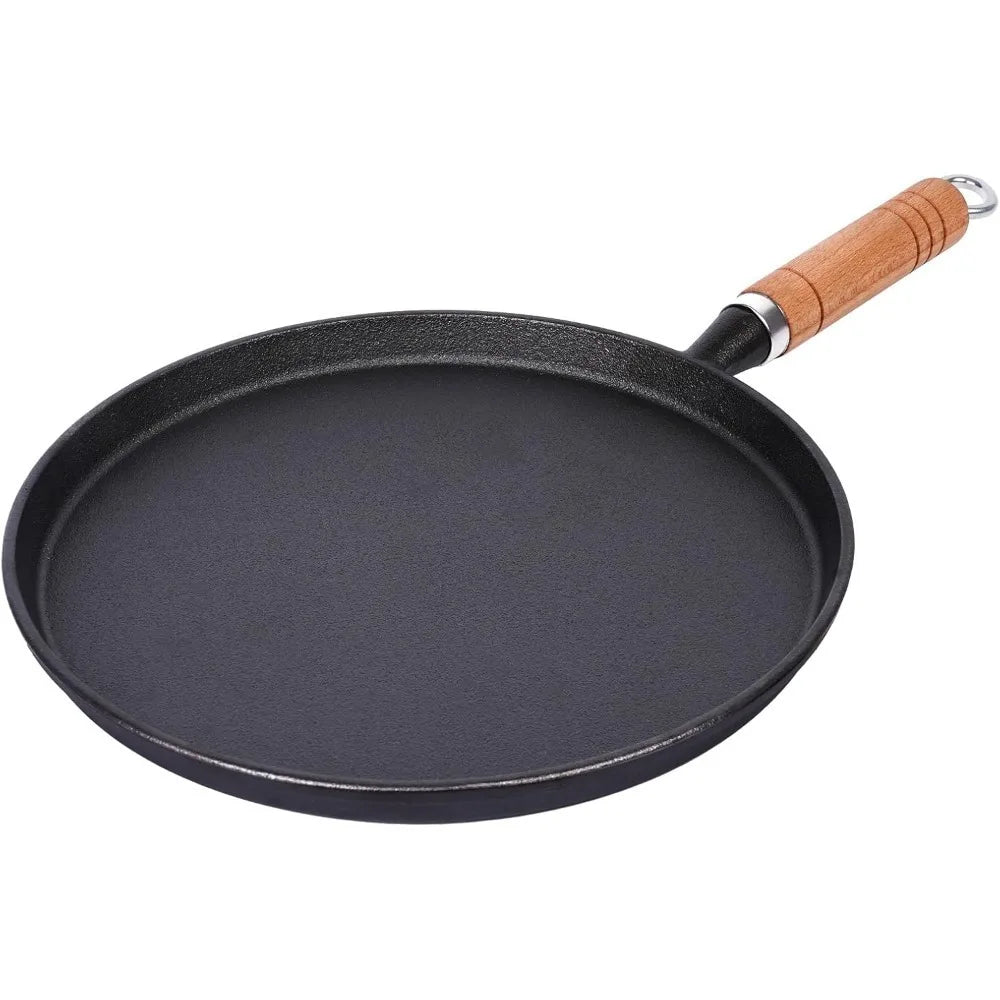 Cast Iron Frying Pan — Uncoated &amp; Naturally Non-Stick