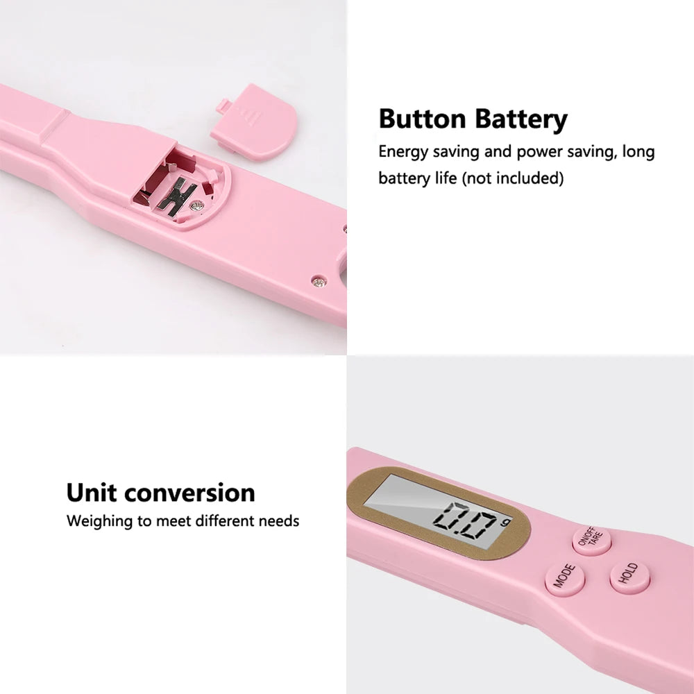 Digital Spoon Scale — 0.1g Precision for Coffee, Spices &amp; Baking