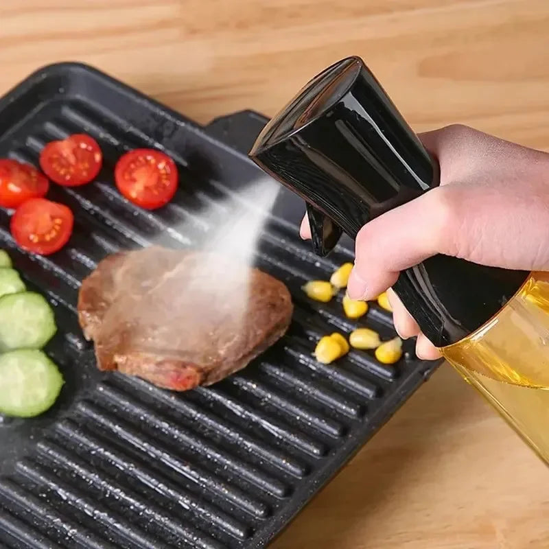 Oil Spray Bottle — Fine-Mist Dispenser for Cooking, Salads &amp; BBQ