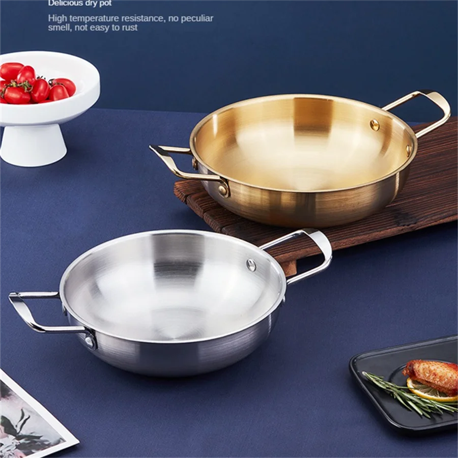 Stainless Steel Saucepan with Handle — Multi-Purpose Cooking Pot