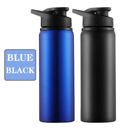 Reusable Aluminium Water Bottle — 600ml, Leak-Proof