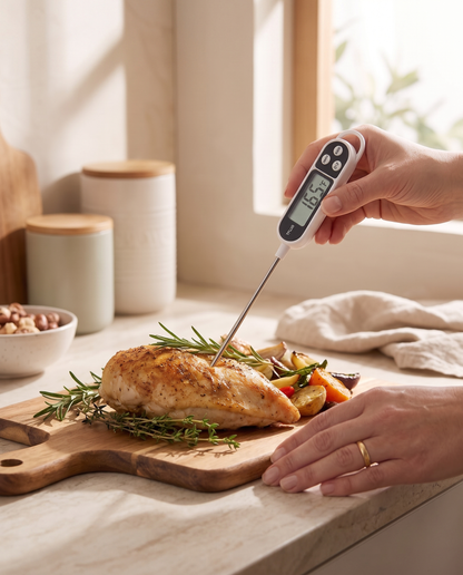 Detoxo digital kitchen thermometer lifestyle